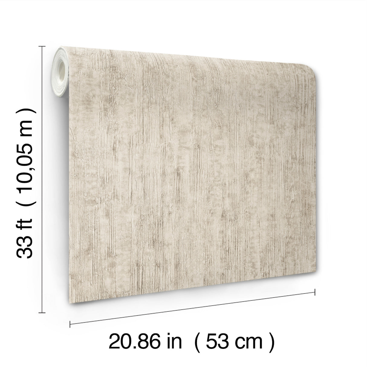 Chesapeake 4191-83003 Ramona Beige Distressed Texture Wallpa