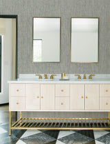 Chesapeake 4191-83004 Ramona Grey Distressed Texture Wallpap