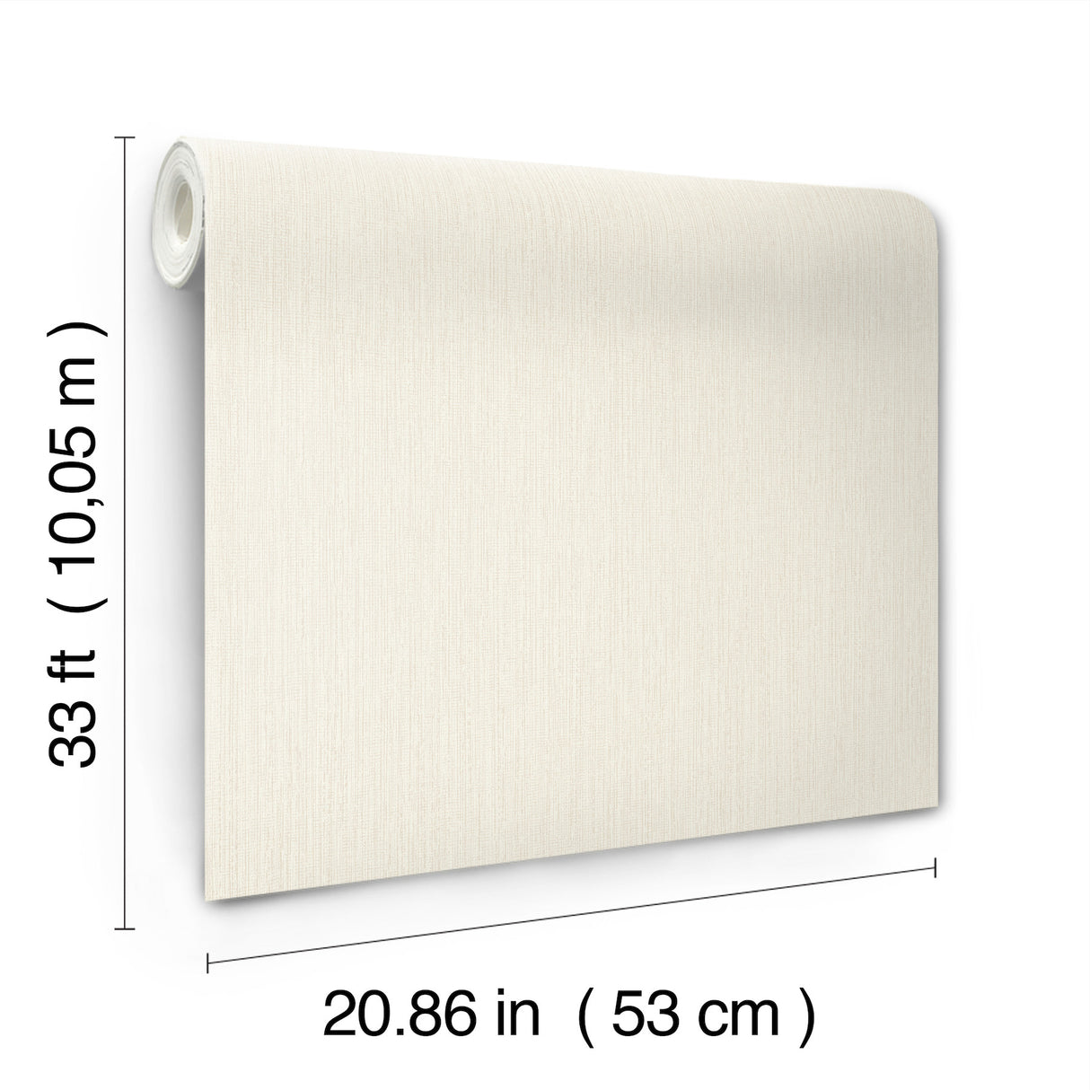 Chesapeake 4191-83005 Elijah Cream Texture Wallpaper