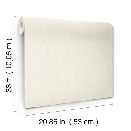 Chesapeake 4191-83005 Elijah Cream Texture Wallpaper