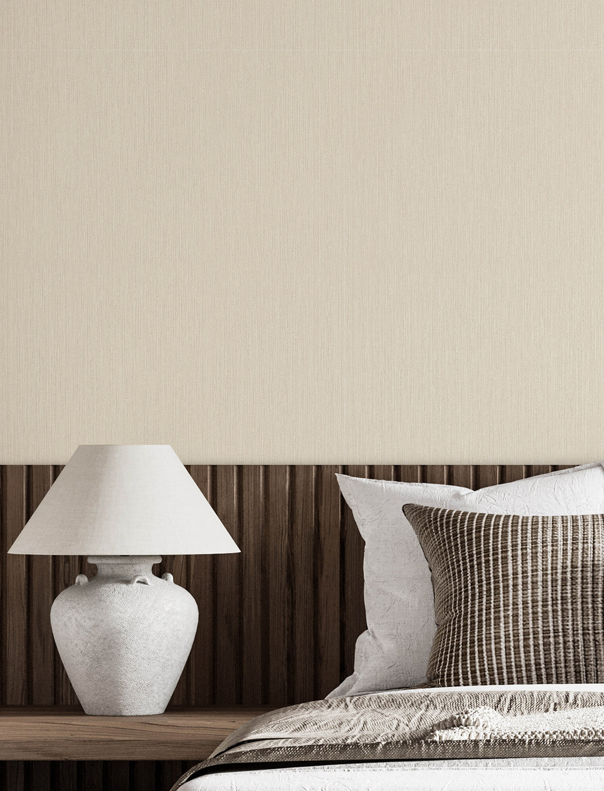 Chesapeake 4191-83006 Elijah Neutral Texture Wallpaper