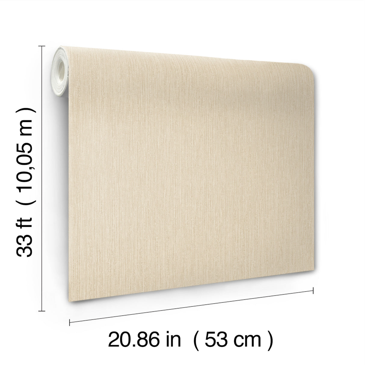 Chesapeake 4191-83007 Elijah Light Brown Texture Wallpaper
