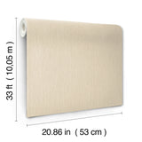 Chesapeake 4191-83007 Elijah Light Brown Texture Wallpaper