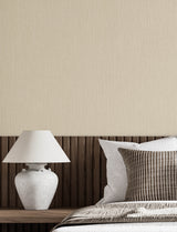 Chesapeake 4191-83007 Elijah Light Brown Texture Wallpaper