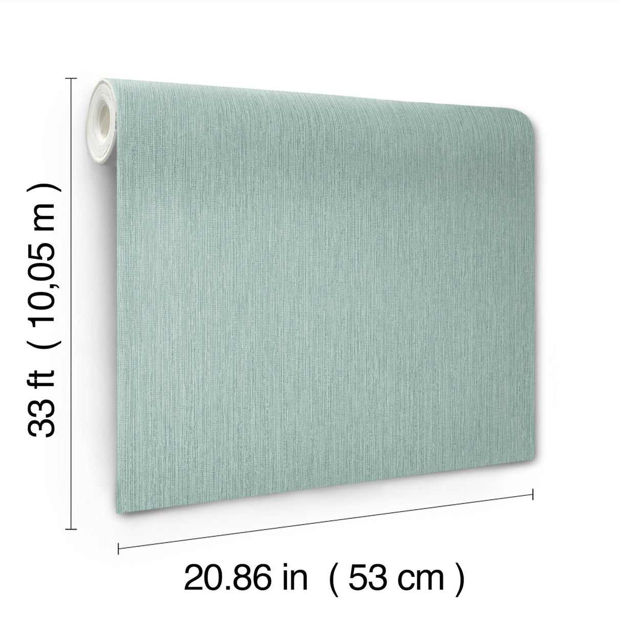 Chesapeake 4191-83008 Elijah Aqua Texture Wallpaper