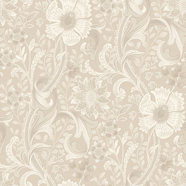 Chesapeake 4191-83012 Liora Beige Floral Trail Wallpaper