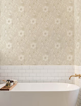 Chesapeake 4191-83012 Liora Beige Floral Trail Wallpaper