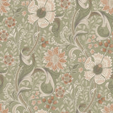 Chesapeake 4191-83014 Liora Green Floral Trail Wallpaper