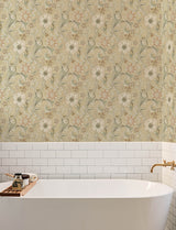 Chesapeake 4191-83016 Liora Butter Floral Trail Wallpaper