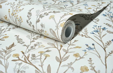 Chesapeake 4191-83017 Laverne Neutral Wildflowers Wallpaper