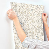Chesapeake 4191-83017 Laverne Neutral Wildflowers Wallpaper