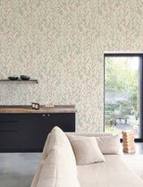 Chesapeake 4191-83020 Laverne Blush Wildflowers Wallpaper