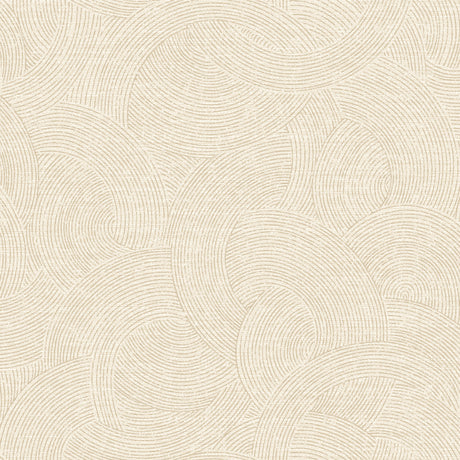 Chesapeake 4191-83021 Harrison Champagne Swirling Geometric 