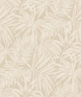 Chesapeake 4191-83025 Sonny Beige Fronds Wallpaper