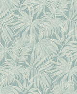 Chesapeake 4191-83026 Sonny Light Blue Fronds Wallpaper