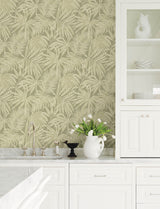 Chesapeake 4191-83027 Sonny Green Fronds Wallpaper