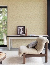 Chesapeake 4191-83028 Sonny Light Brown Fronds Wallpaper