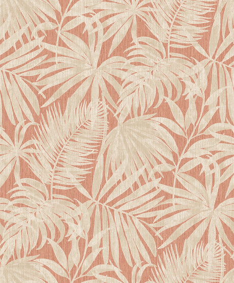 Chesapeake 4191-83029 Sonny Rust Fronds Wallpaper