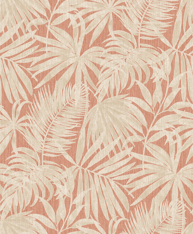 Chesapeake 4191-83029 Sonny Rust Fronds Wallpaper