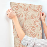 Chesapeake 4191-83029 Sonny Rust Fronds Wallpaper