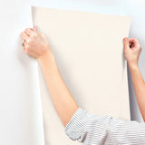 Chesapeake 4191-83034 Sonia Bone Faux Linen Wallpaper