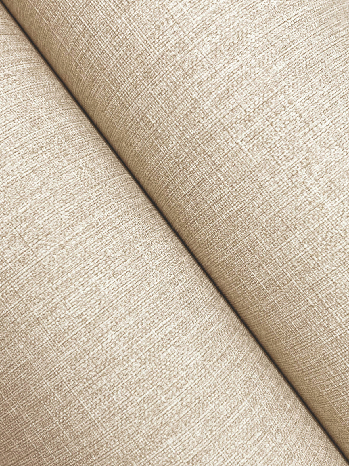 Chesapeake 4191-83035 Sonia Beige Faux Linen Wallpaper
