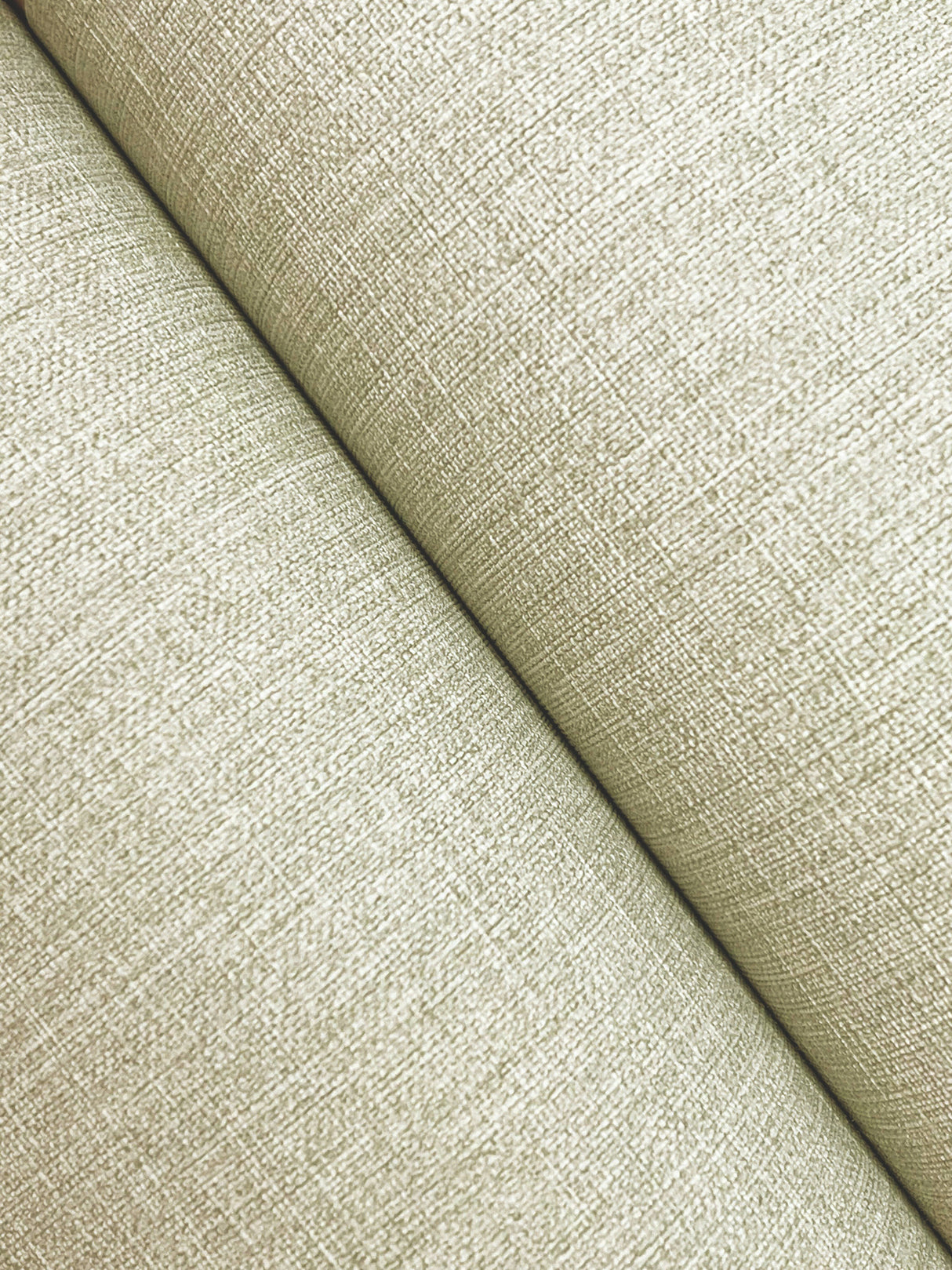 Chesapeake 4191-83036 Sonia Light Green Faux Linen Wallpaper