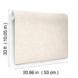 Chesapeake 4191-83037 Tansy Light Grey Distressed Wallpaper