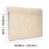 Chesapeake 4191-83038 Tansy Neutral Distressed Wallpaper