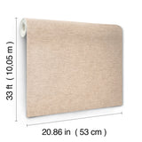 Chesapeake 4191-83040 Tansy Taupe Distressed Wallpaper