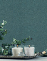 Chesapeake 4191-83042 Tansy Teal Distressed Wallpaper