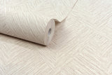 Chesapeake 4191-83043 Hollis Beige Textured Diamond Wallpape