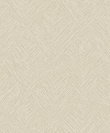 Chesapeake 4191-83045 Hollis Taupe Textured Diamond Wallpape