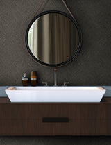 Chesapeake 4191-83046 Hollis Charcoal Textured Diamond Wallp
