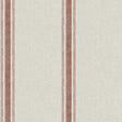 Chesapeake 4192-12464 Linette Red Fabric Stripe Wallpaper
