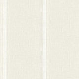 Chesapeake 4192-12465 Linette Cream Fabric Stripe Wallpaper