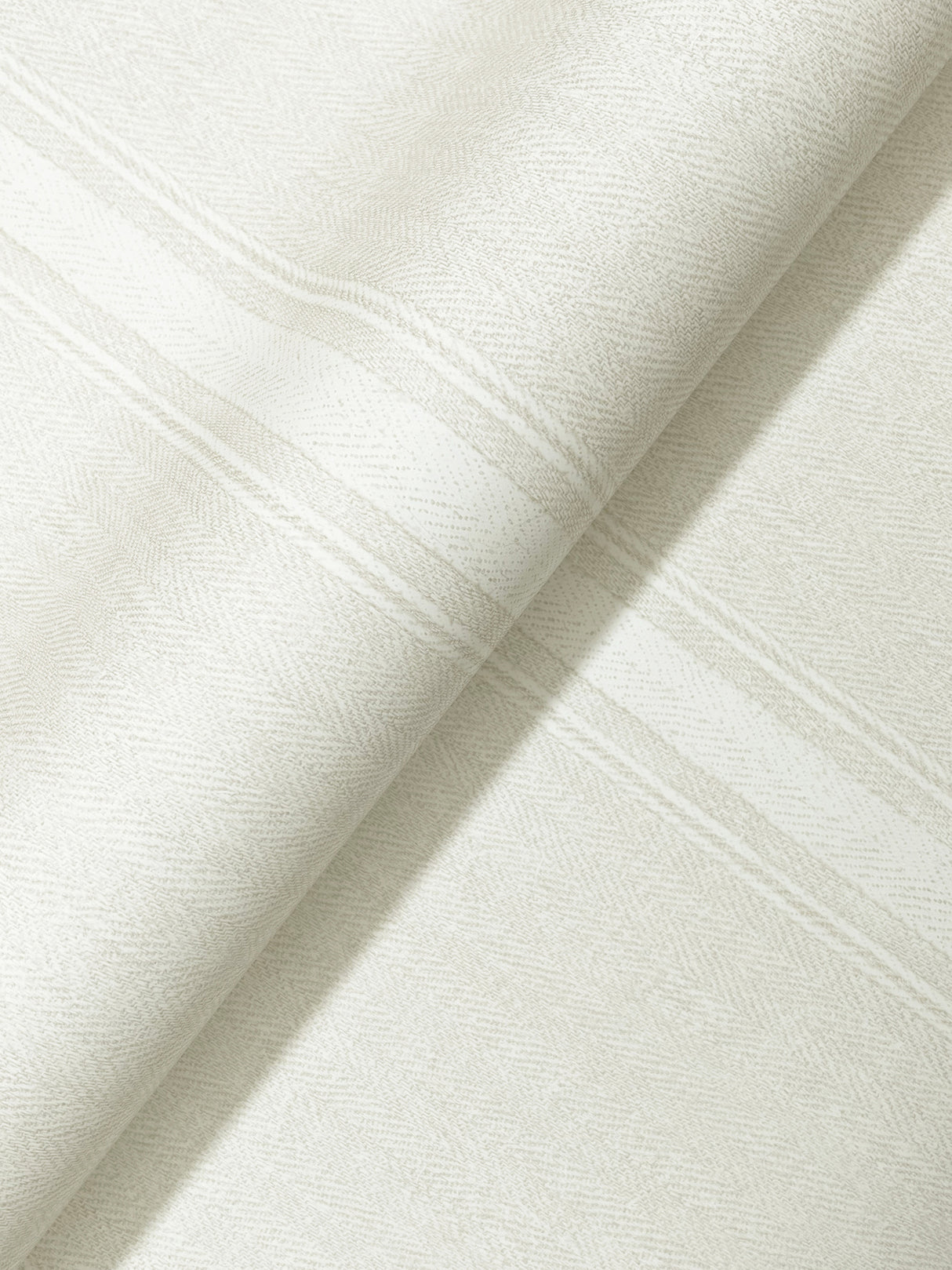 Chesapeake 4192-12465 Linette Cream Fabric Stripe Wallpaper