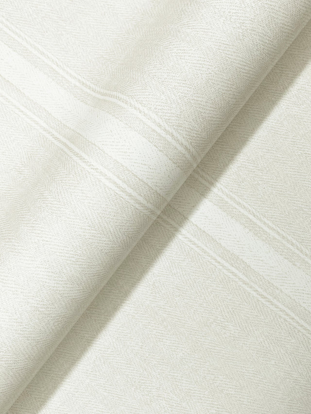 Chesapeake 4192-12465 Linette Cream Fabric Stripe Wallpaper