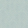 Chesapeake 4192-13672 Caladesi Aqua Linen Chevron Wallpaper