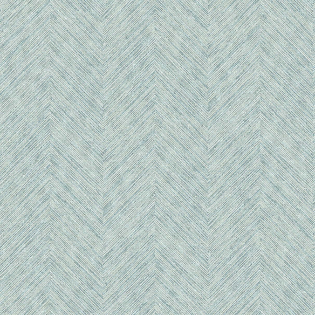 Chesapeake 4192-13672 Caladesi Aqua Linen Chevron Wallpaper