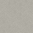 Chesapeake 4192-13674 Caladesi Dark Grey Linen Chevron Wallp