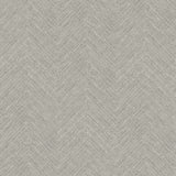 Chesapeake 4192-13674 Caladesi Dark Grey Linen Chevron Wallp