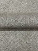 Chesapeake 4192-13674 Caladesi Dark Grey Linen Chevron Wallp