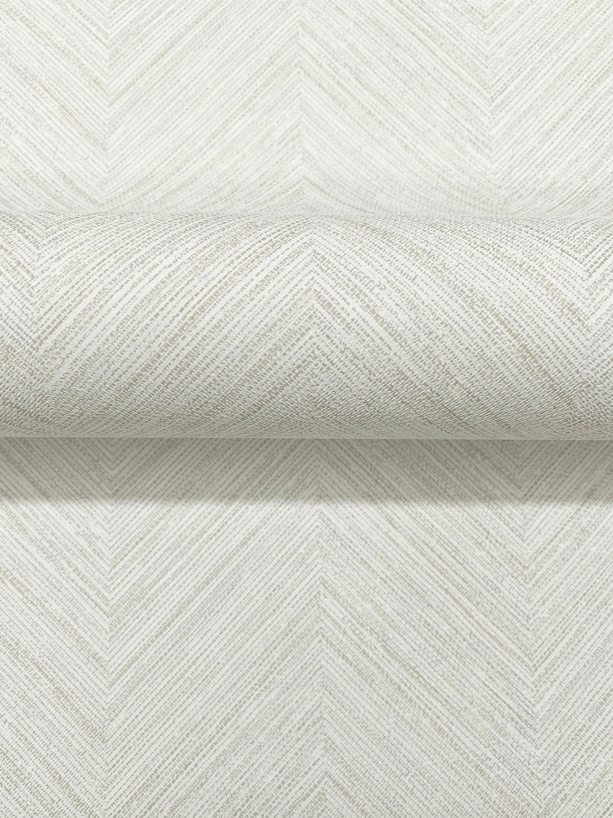 Chesapeake 4192-13679 Caladesi Light Grey Linen Chevron Wall
