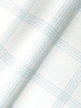 Chesapeake 4192-24475 Twain Light Blue Plaid Wallpaper