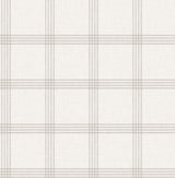 Chesapeake 4192-24478 Twain Dove Plaid Wallpaper