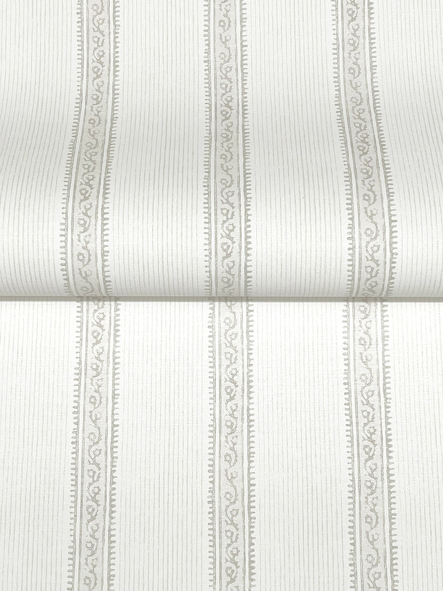 Chesapeake 4192-27691 Mandevilla Beige Vine Stripe Wallpaper
