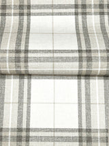 Chesapeake 4192-27694 Cabin Check Charcoal Plaid Wallpaper