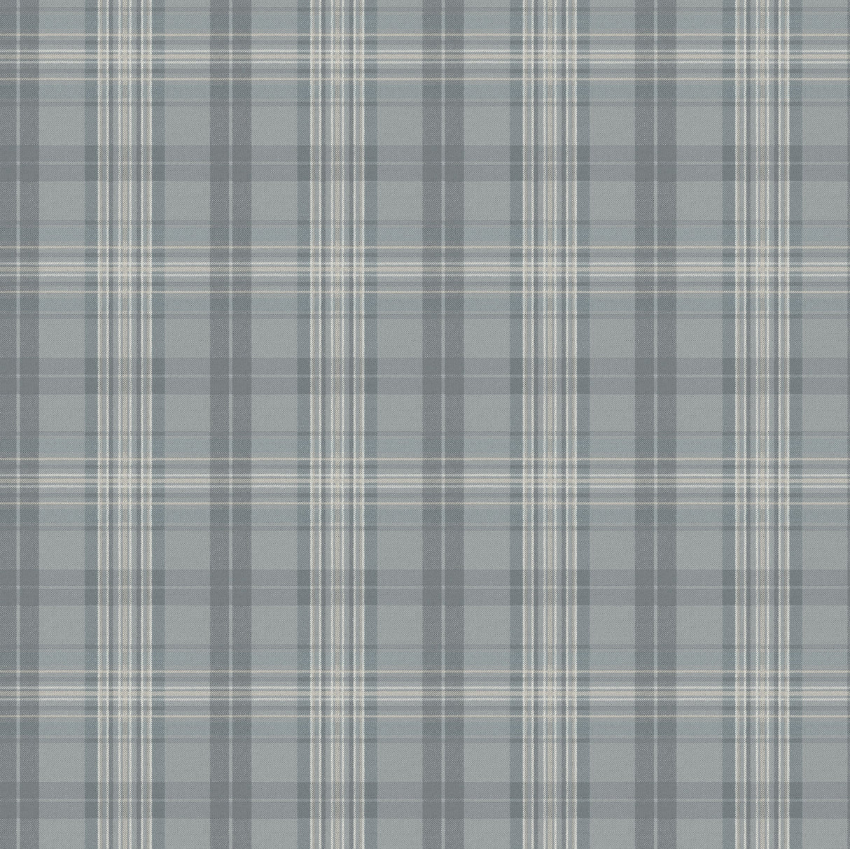 Chesapeake 4192-330214 Austin Slate Plaid Wallpaper