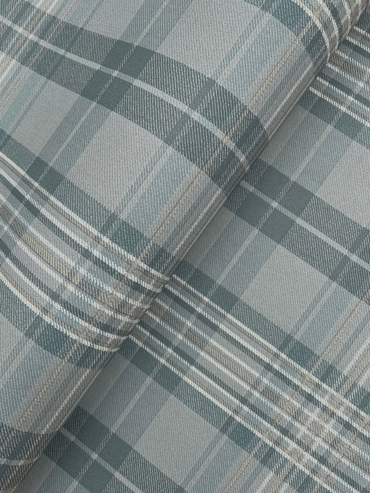 Chesapeake 4192-330214 Austin Slate Plaid Wallpaper